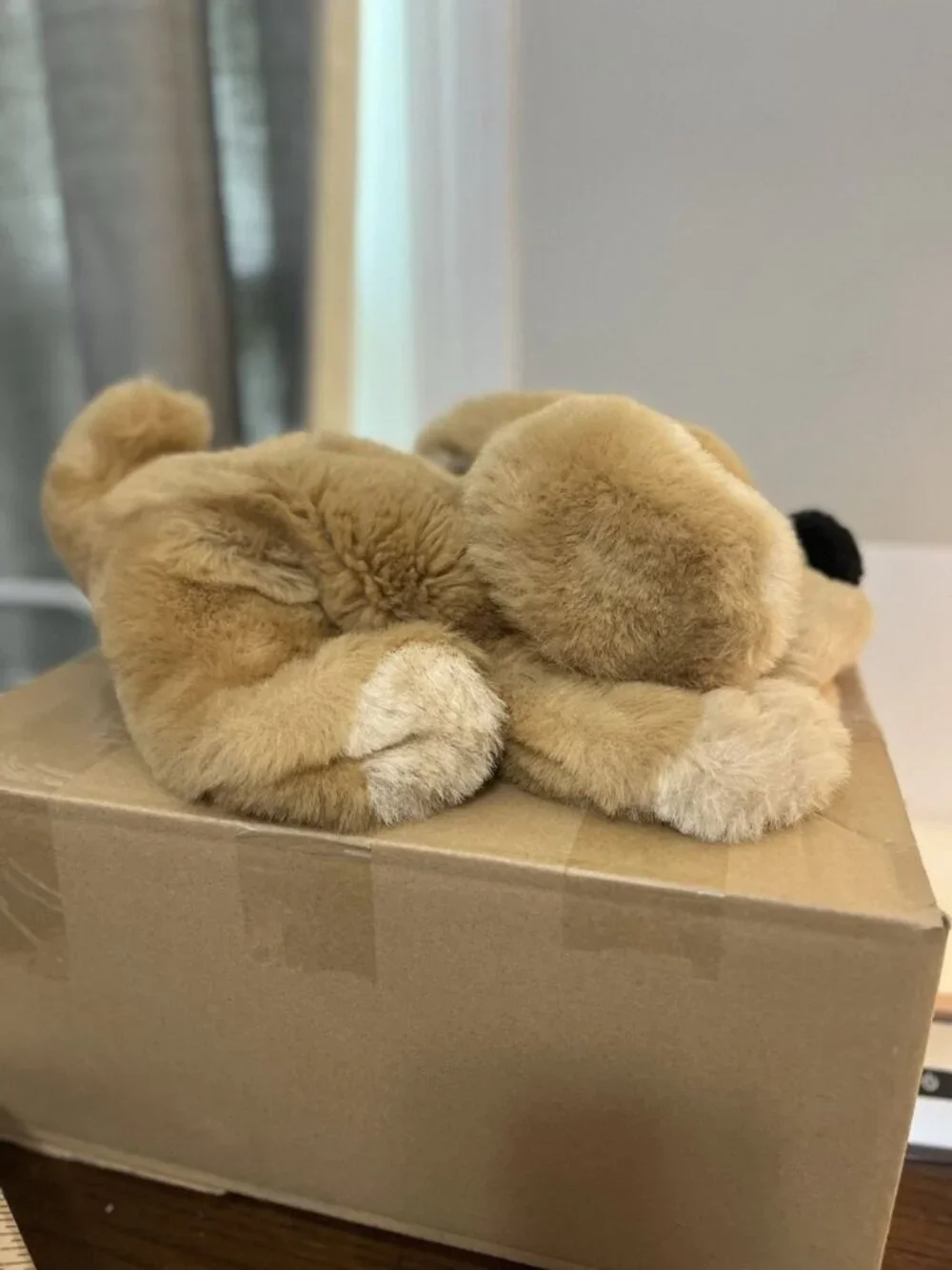 Vintage FAO Schwarz Patrick The Pup Puppet Dog 22